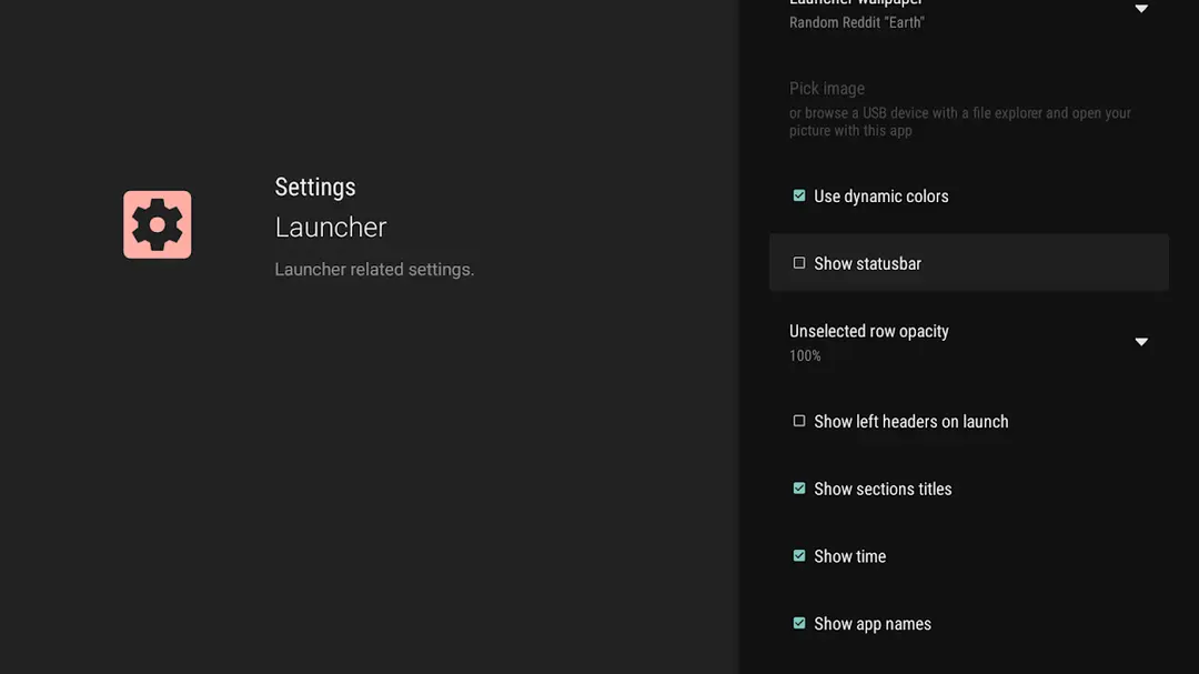 Projectivy Launcher app screenshot 4