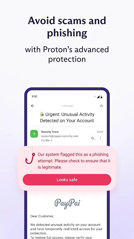 Proton Mail: Encrypted Email app screenshot 4