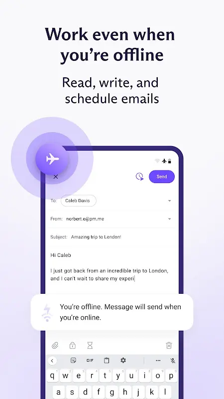 Proton Mail: Encrypted Email app screenshot 5