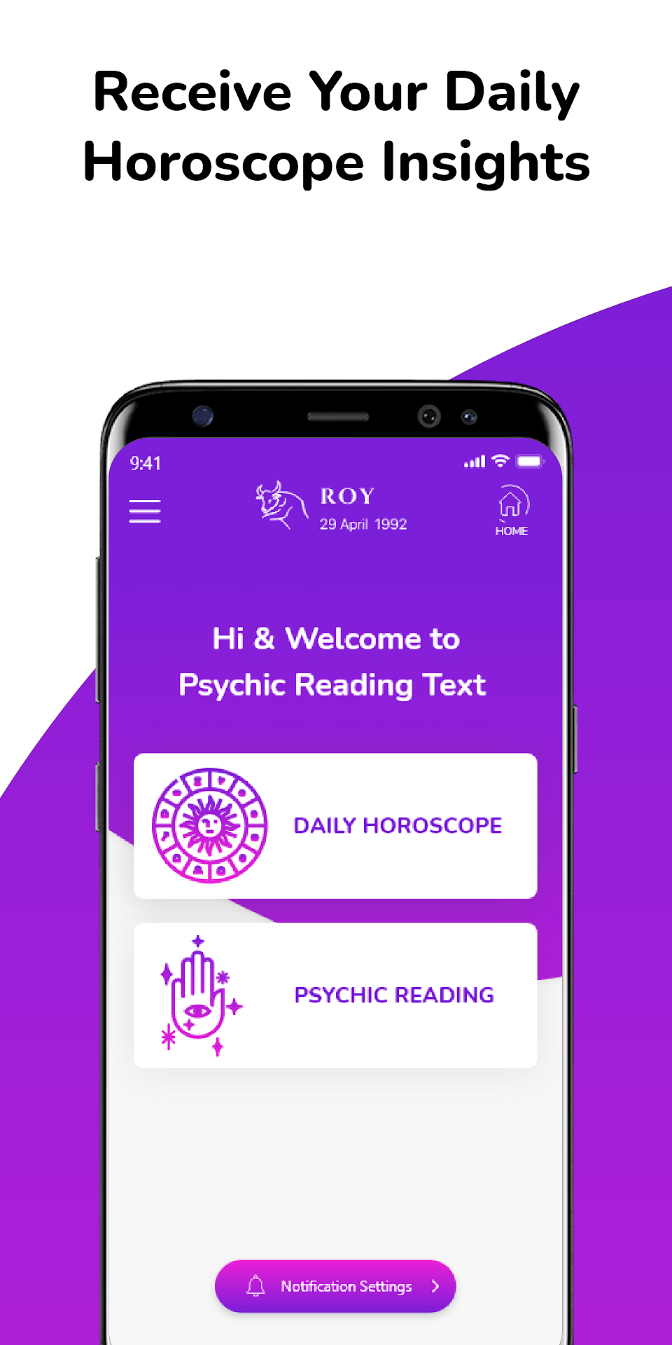 Psychic Reading Text app screenshot 4