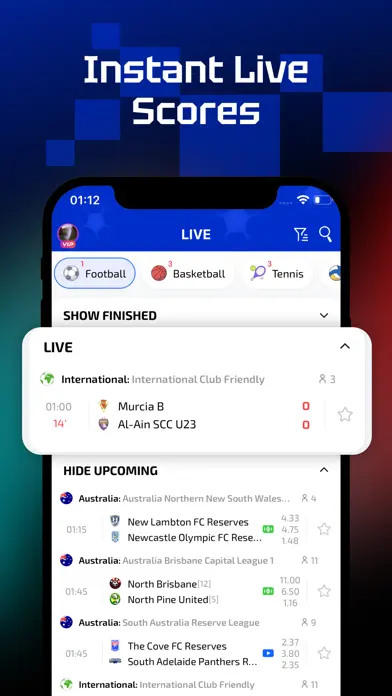 Puntrr.ai: Live Scores & Data app screenshot 7