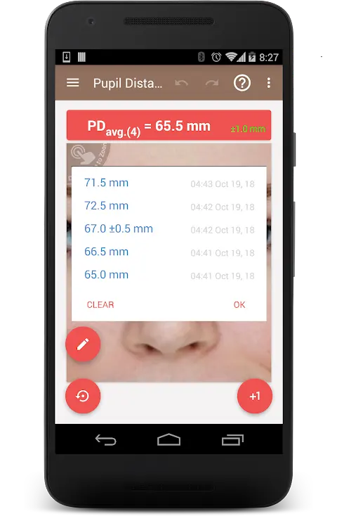 Pupil Distance PD Meter Pro app screenshot 5