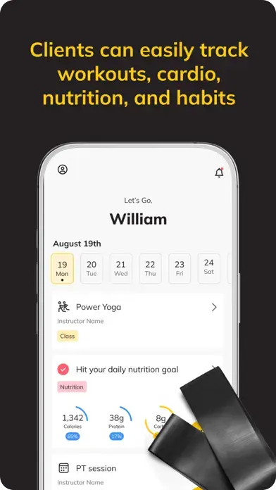 PURE PHYSIQUE app screenshot 2