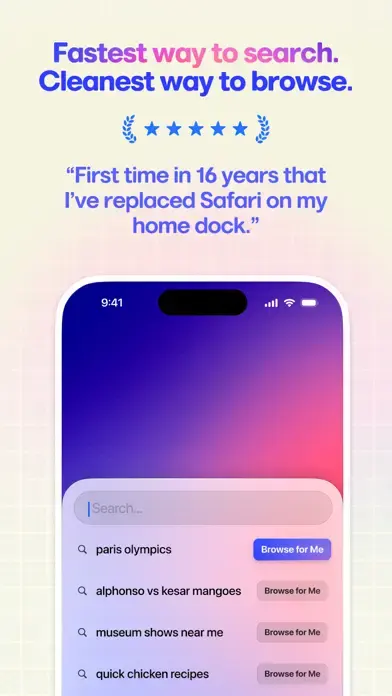 Quick Search Browser for TV app screenshot 2