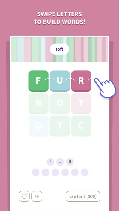 RaccCross : Cozy Word Puzzle app screenshot 2