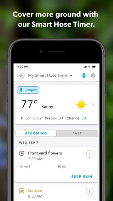 Rachio app screenshot 5