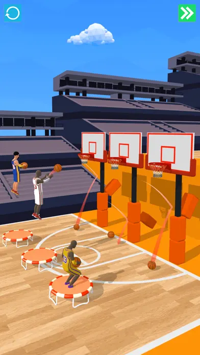 Ragdoll Basketball 3D app screenshot 2