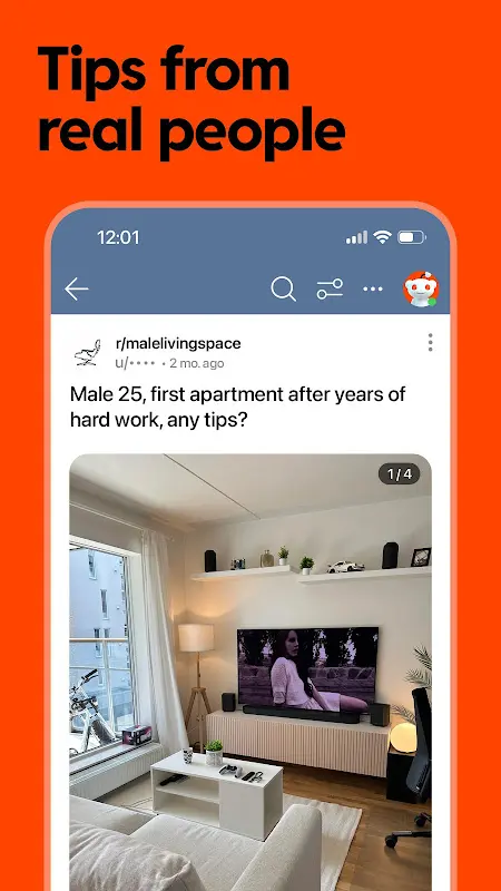 Reddit app screenshot 2