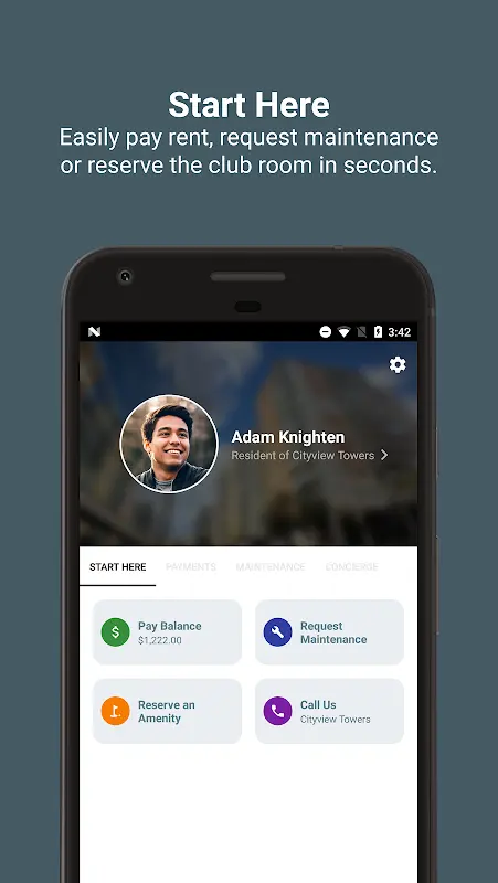 RentCafe Resident app screenshot 2