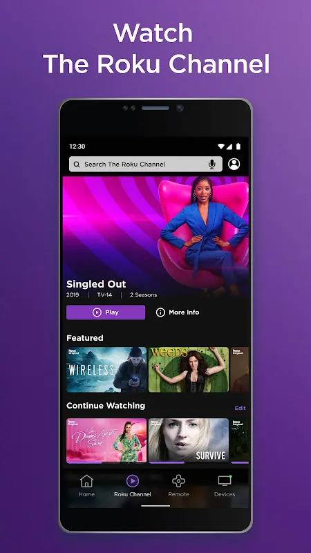 ROKU Remote app screenshot 2