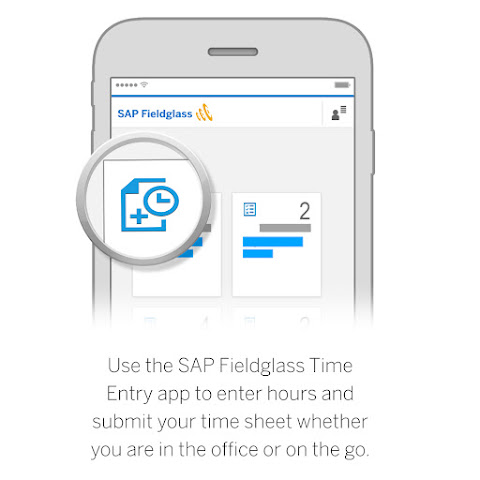 SAP Fieldglass Time Entry app screenshot 1