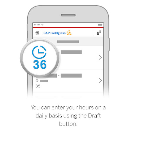 SAP Fieldglass Time Entry app screenshot 2