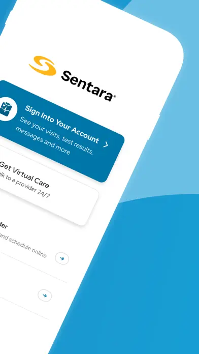 Sentara MyChart app screenshot 4