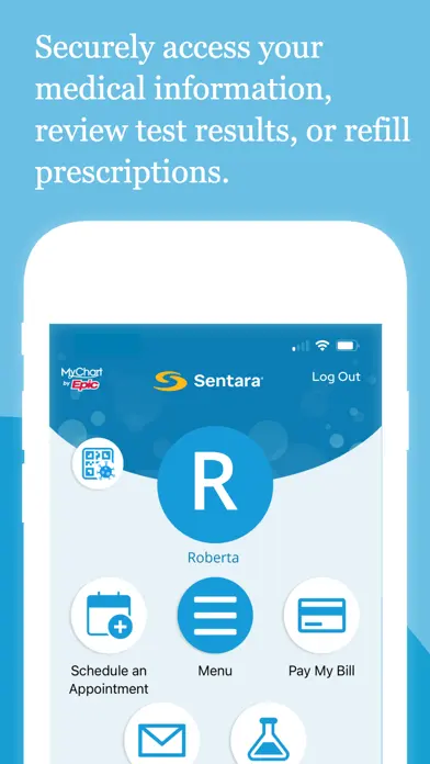Sentara MyChart app screenshot 5
