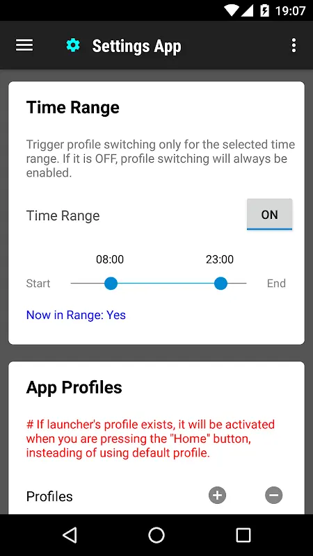 Settings App app screenshot 2