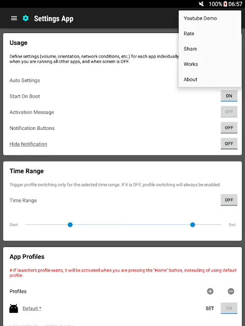 Settings App app screenshot 6