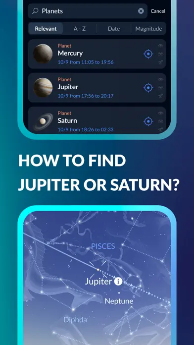Sky Tonight – Star Gazer Guide app screenshot 2