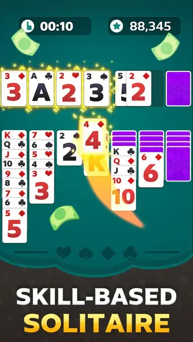Solitaire Clash: Win Real Cash app screenshot 1