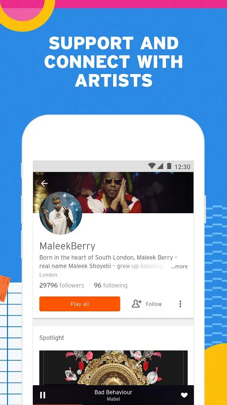 SoundCloud: Play Music & Songs app screenshot 2