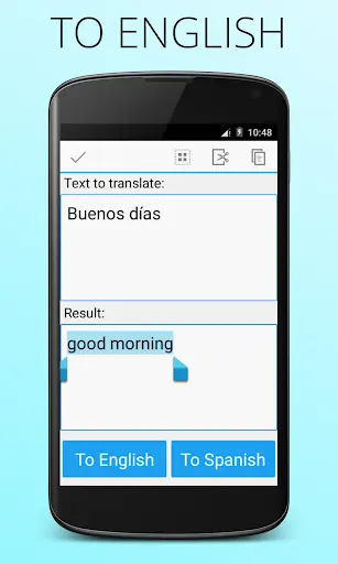 Spanish English Translator app screenshot 2