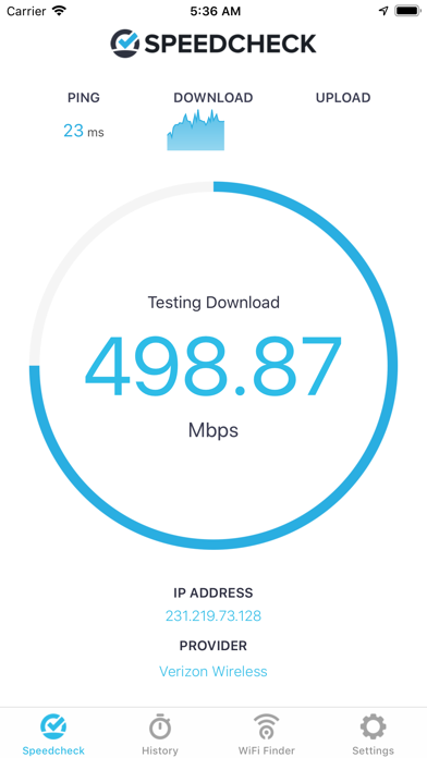 Speed BOOSTER app screenshot 1