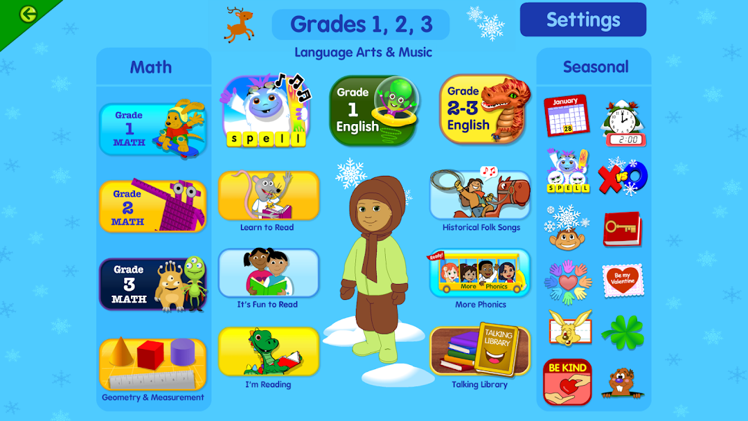 Starfall app screenshot 2