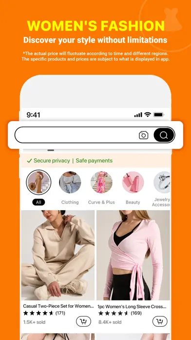Temu: Shop Like a Billionaire app screenshot 2