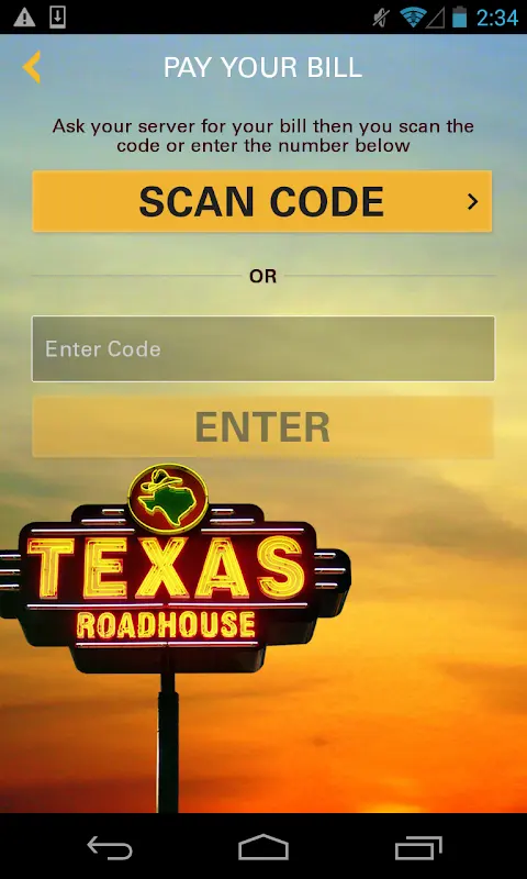 Texas Roadhouse app screenshot 4