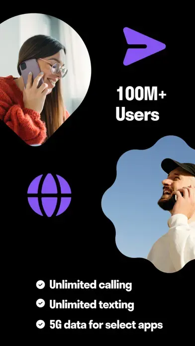 TextNow: Call + Text Unlimited app screenshot 2