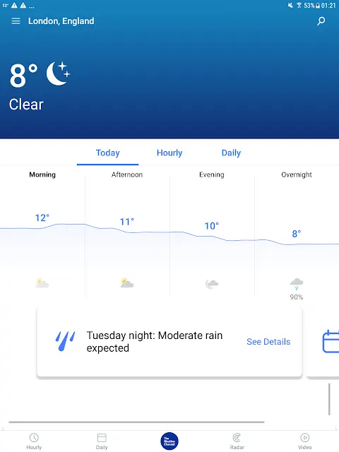 The Weather Channel app screenshot 7