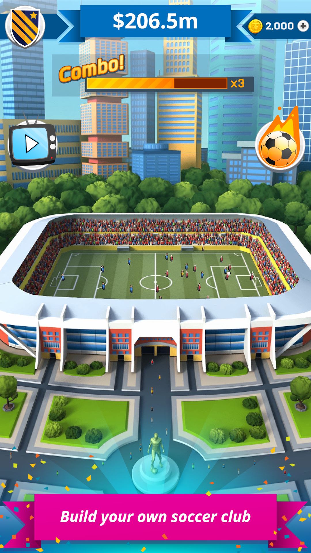 Tip Tap Soccer app screenshot 2