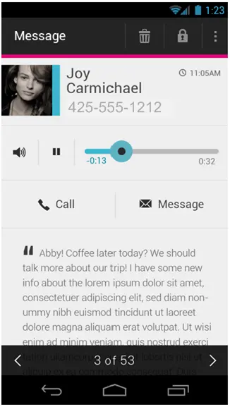 T-Mobile Visual Voicemail app screenshot 2