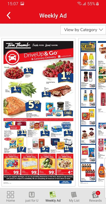Tom Thumb Deals & Delivery app screenshot 1