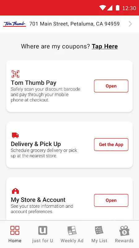 Tom Thumb Deals & Delivery app screenshot 3