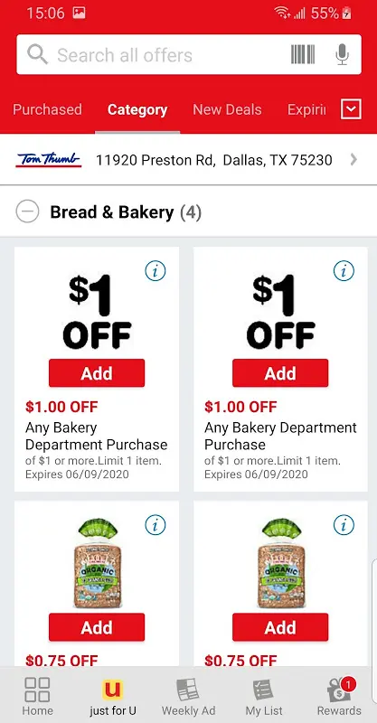 Tom Thumb Deals & Delivery app screenshot 4