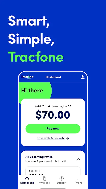 TracFone My Account app screenshot 1