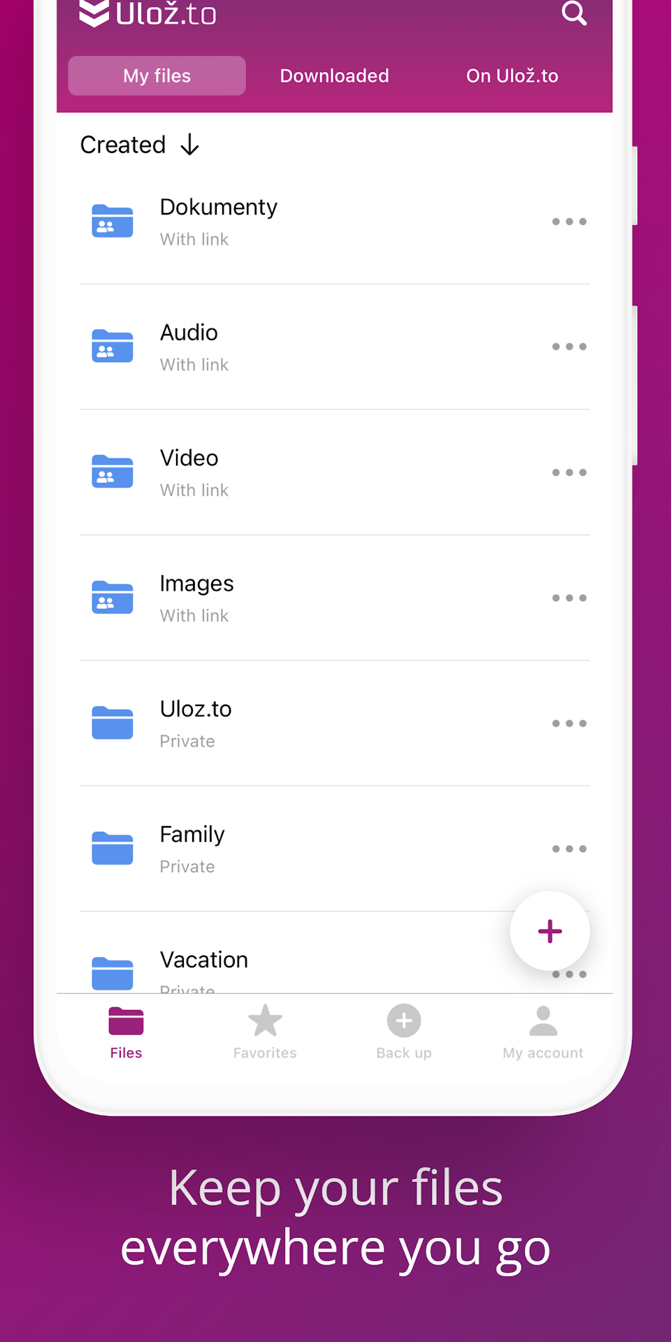 Uloz.to Disk app screenshot 4