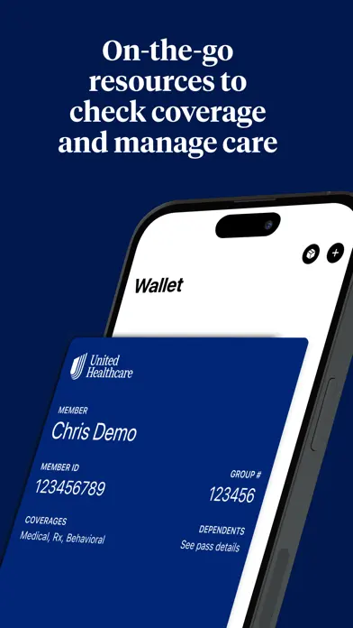 UnitedHealthcare app screenshot 3