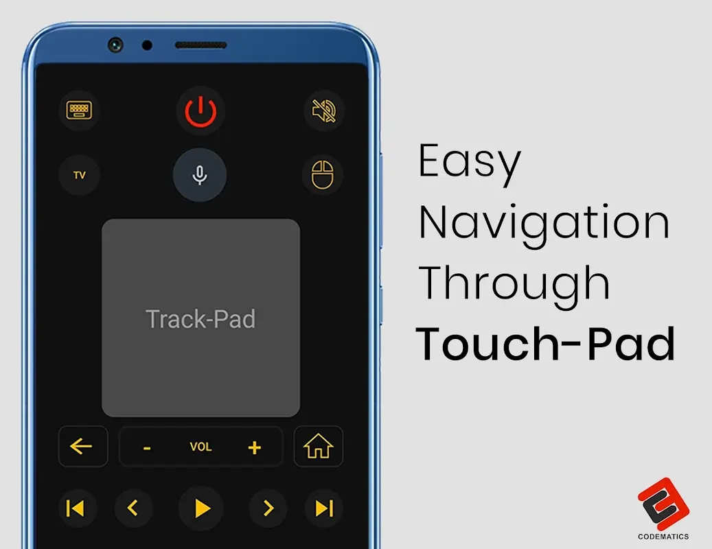 Universal TV Remote Control app screenshot 2