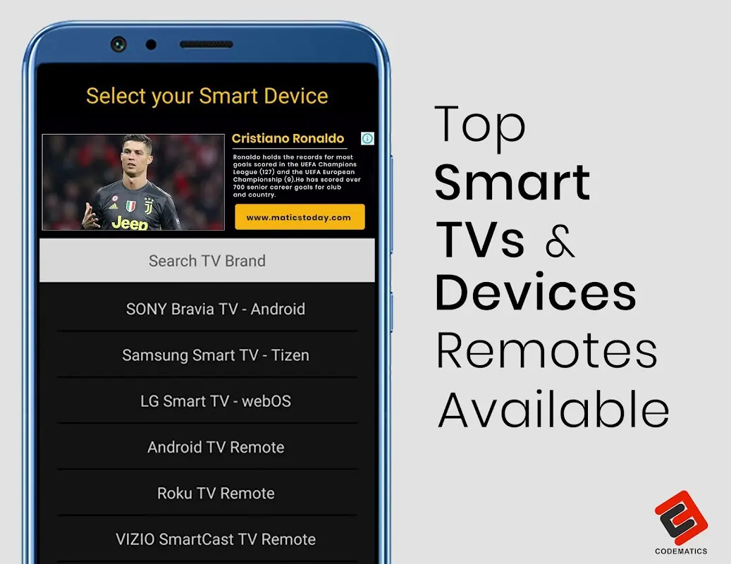 Universal TV Remote Control app screenshot 4