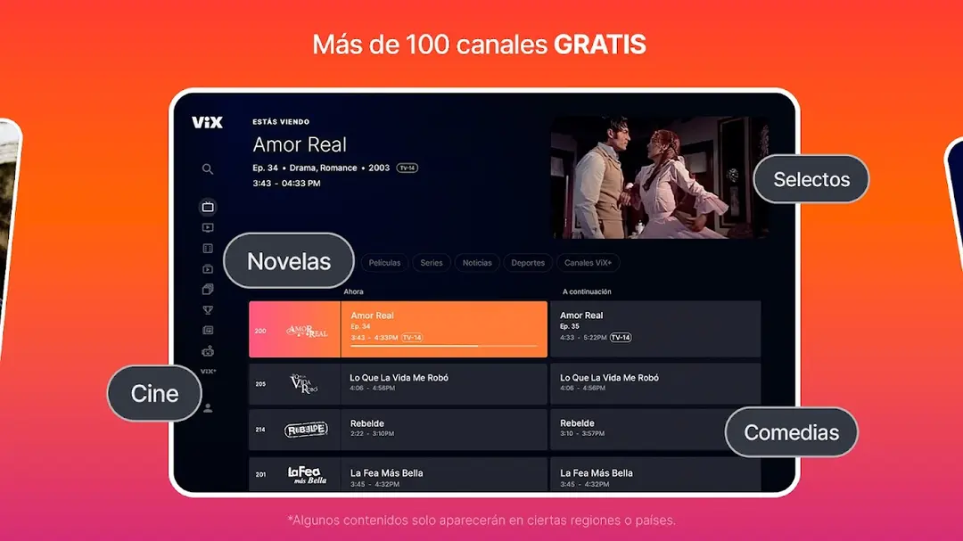 ViX: TV, Deportes y Noticias app screenshot 5