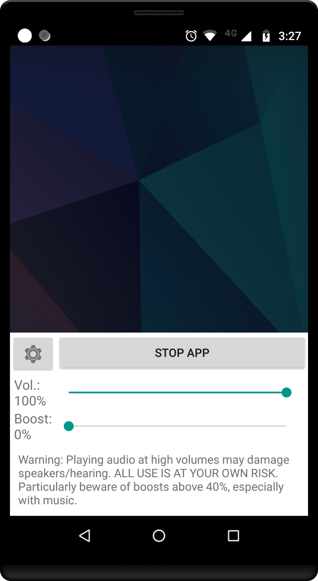 Volume Booster GOODEV app screenshot 2