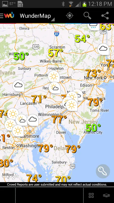 Weather data & microclimate : app screenshot 4