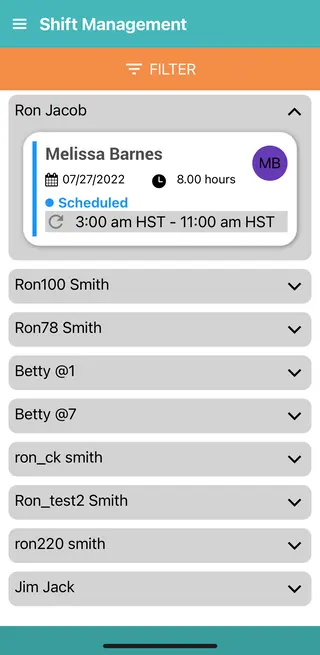 WellSky Personal Care app screenshot 3
