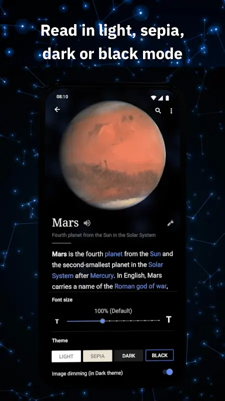 Wikipedia app screenshot 2