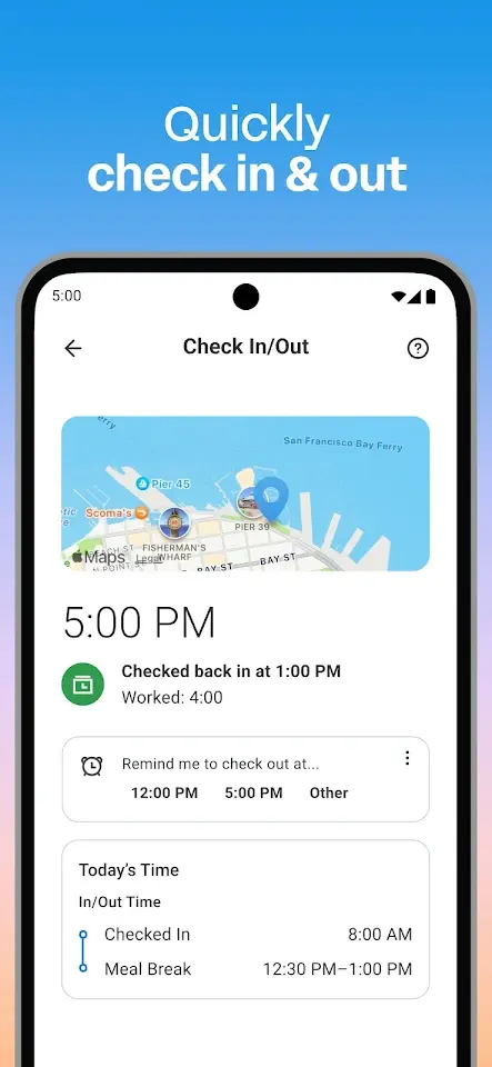 Workday app screenshot 3