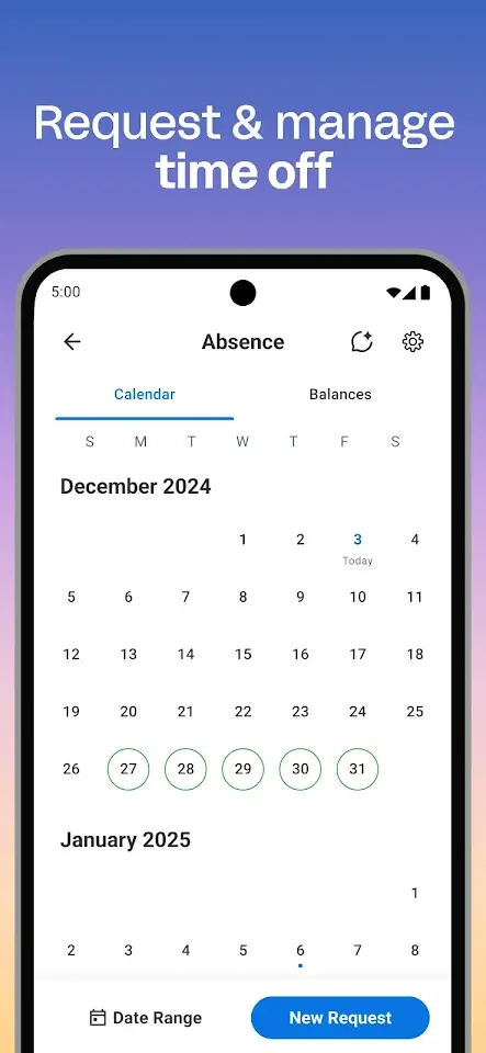 Workday app screenshot 7
