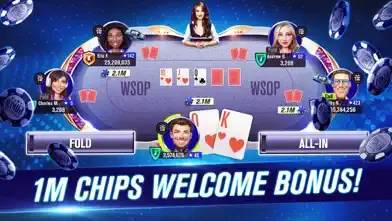 WSOP Poker: Texas Holdem Game app screenshot 1