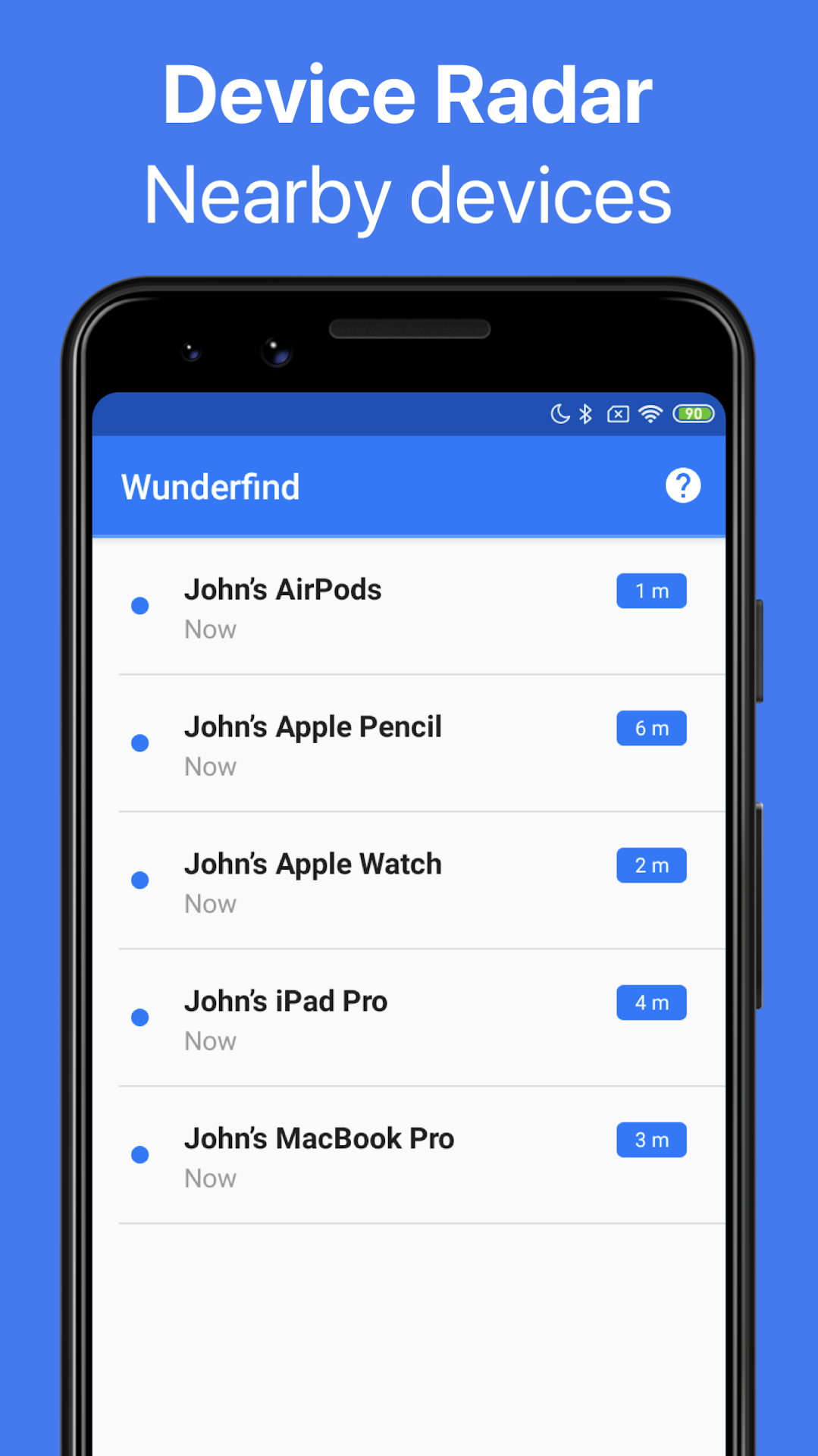 Wunderfind: Find Lost Device app screenshot 4