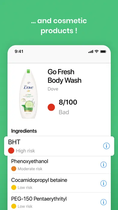 Yuka – Scan de produits app screenshot 4